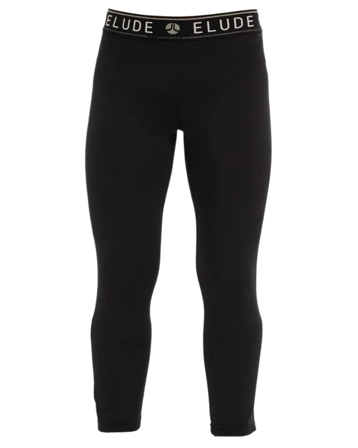 Elude Boys 7/8 Pant - True Black - 2023