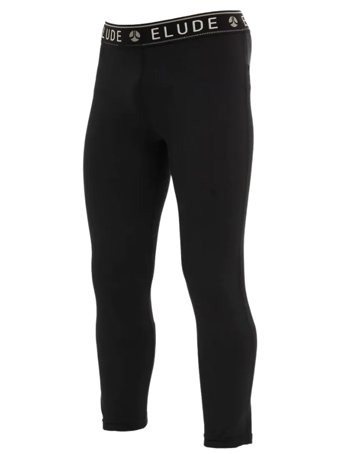 Elude Boys 7/8 Pant - True Black - 2023