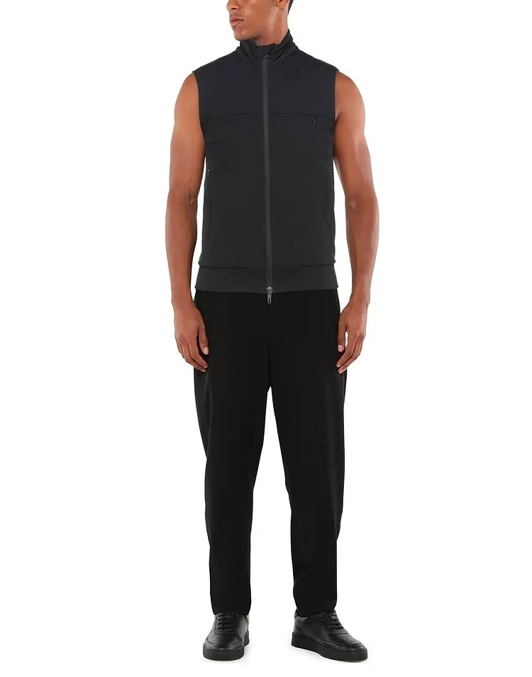 EMPORIO ARMANI  |Sleeveless Logo Vests & Gillets