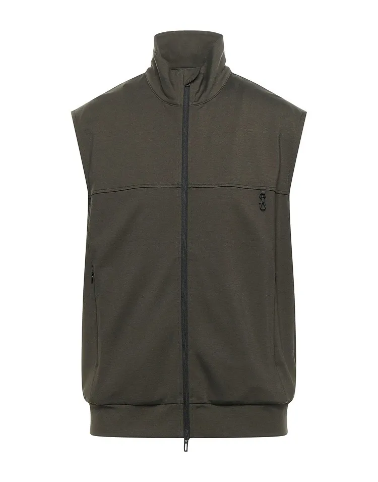 EMPORIO ARMANI  |Sleeveless Logo Vests & Gillets