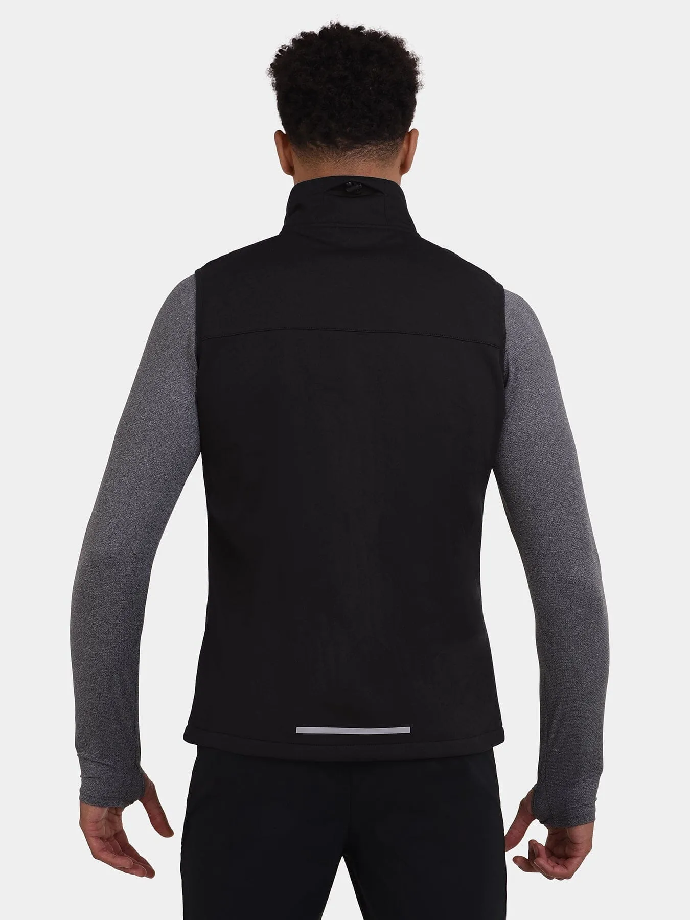 Flyweight Thermal Gilet For Men With Brushed Inner Fabric, Side & Internal Zip Pockets & Adjustable Toggles