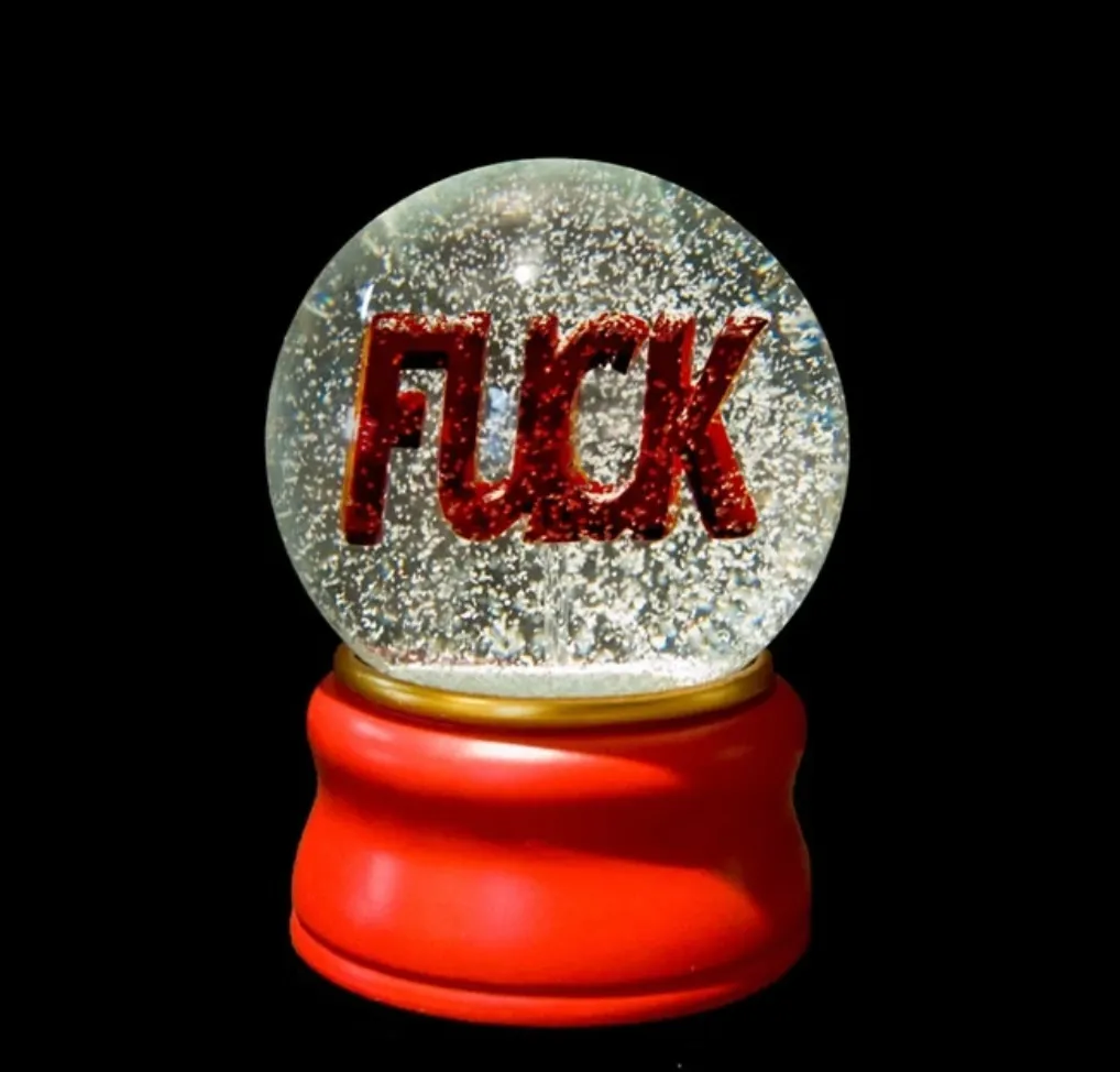 FUCK Snow Globe By Ligarorano Reese