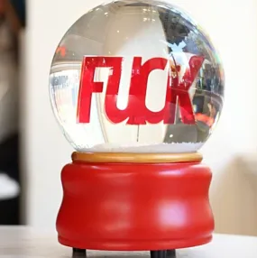 FUCK Snow Globe By Ligarorano Reese