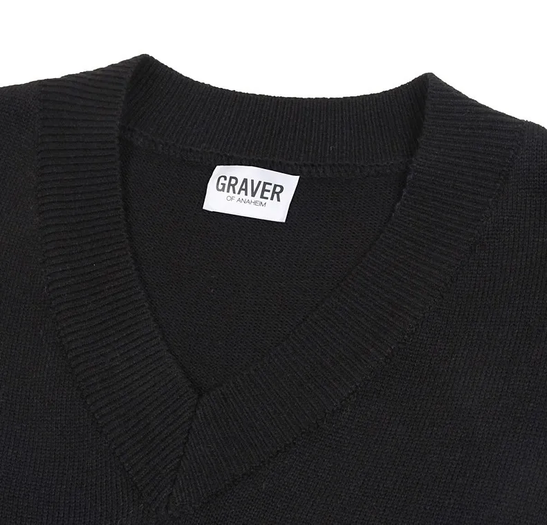 GRAVER  |[GRAVER]★CLOUD SMILE EMBROIDERY KNIT VEST