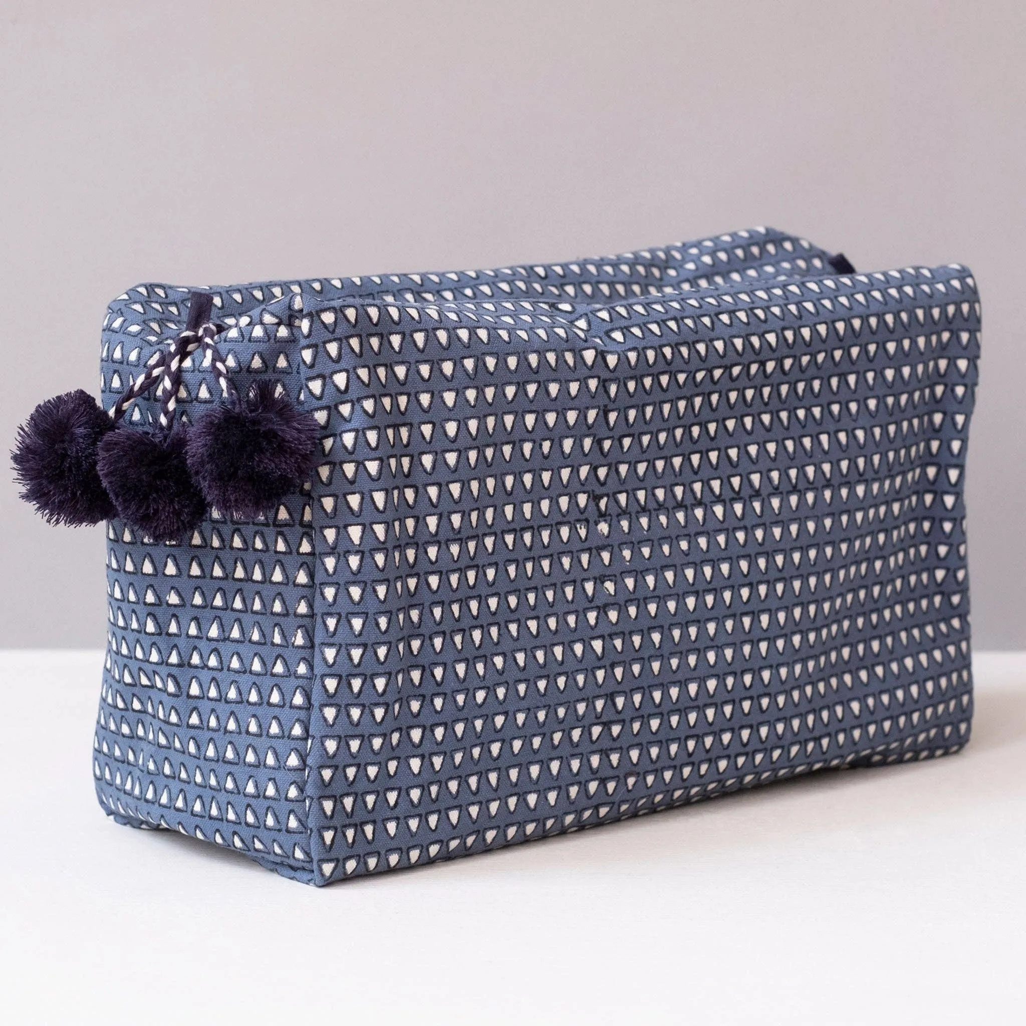 Graymarket Design - Taribe Blue Toiletry Bag