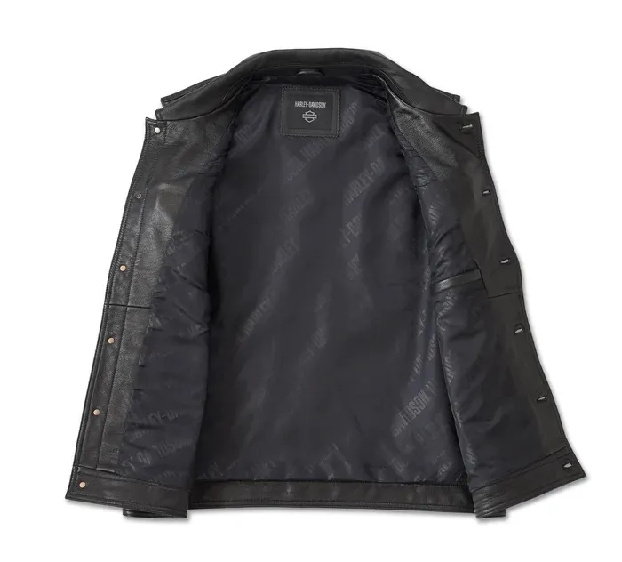 Harley Davidson  |Street Style Plain Logo Vests & Gillets