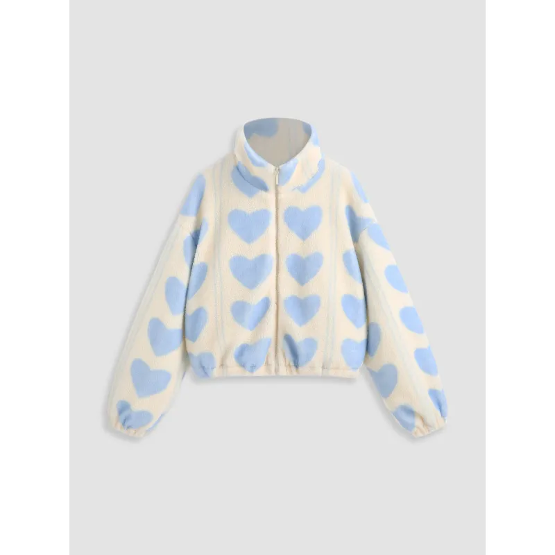 Heart Fleece Jacket - William Jacket