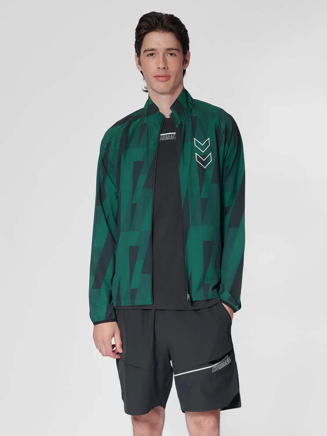 hmlCOURT AOP JACKET Zip jacket