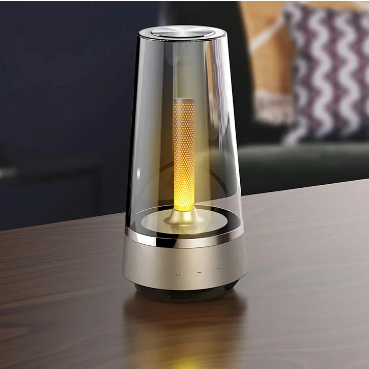 HOT Candle Light Bluetooth speaker - LED Night Light,