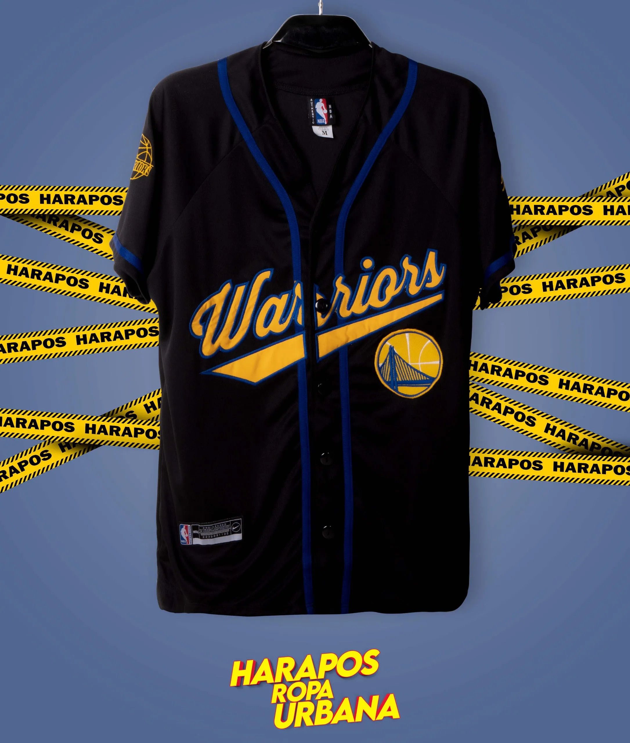 Jersey warriors negra