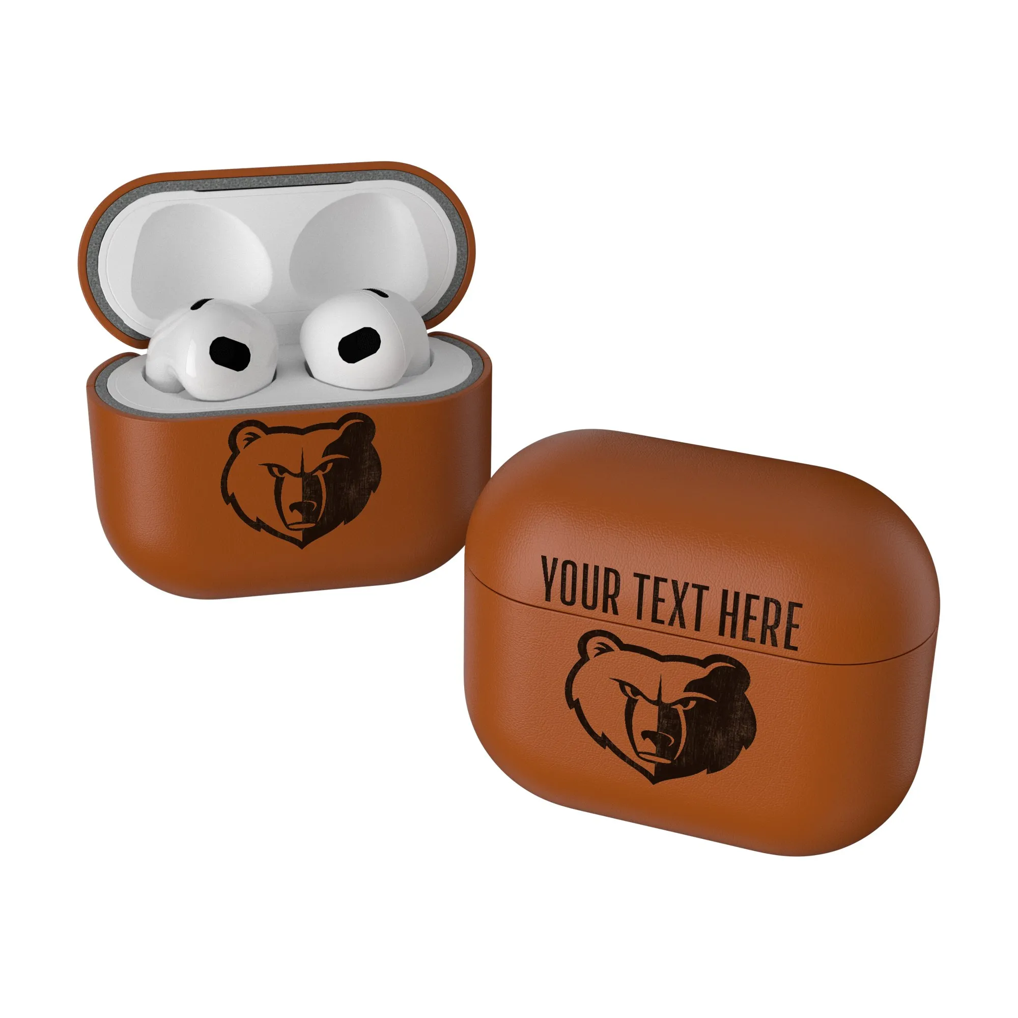 Keyscaper Memphis Grizzlies Personalized Burn 2nd Gen AirPods Pro Case Cover