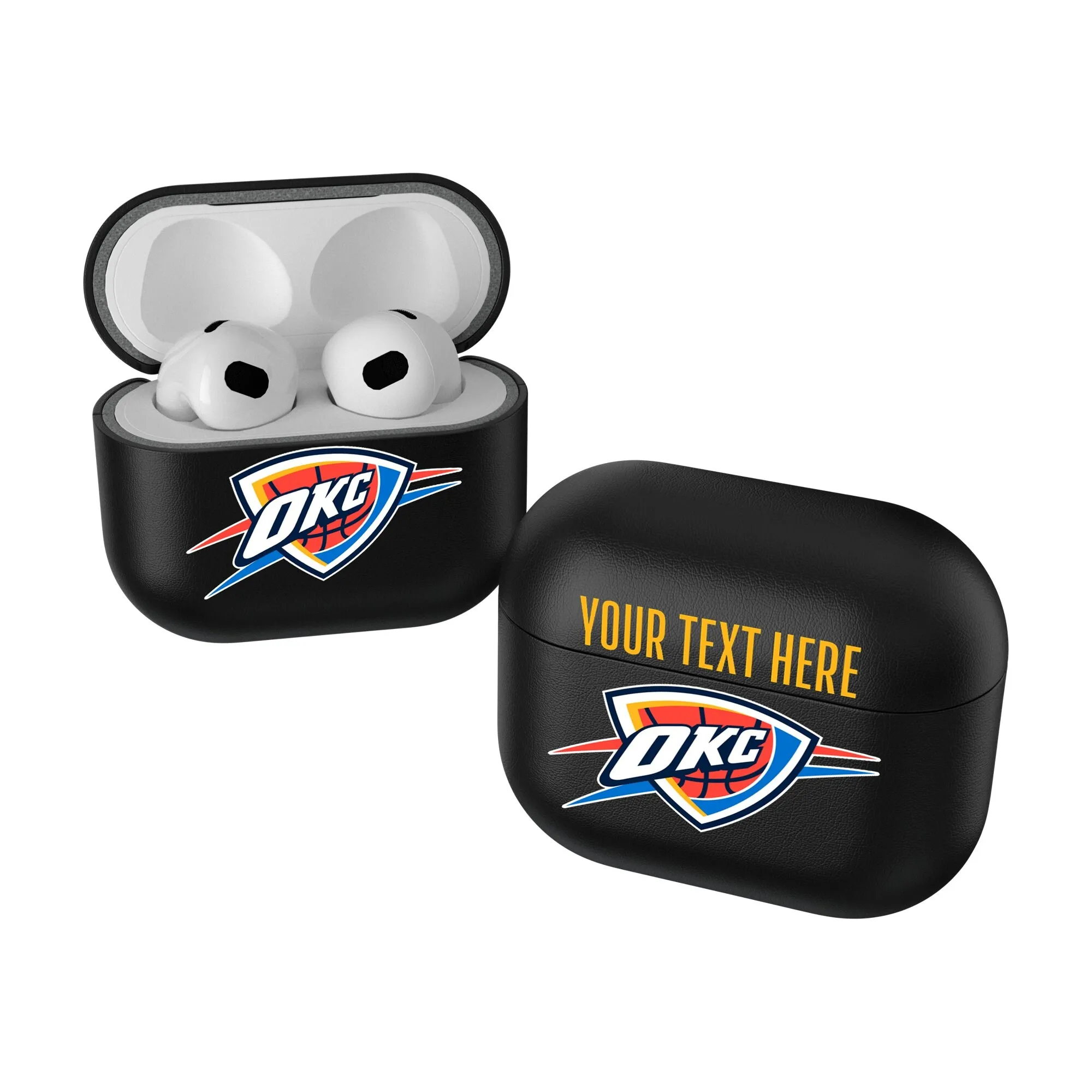 Keyscaper Oklahoma City Thunder Personalized Insignia 1st Gen AirPods Pro Case Cover