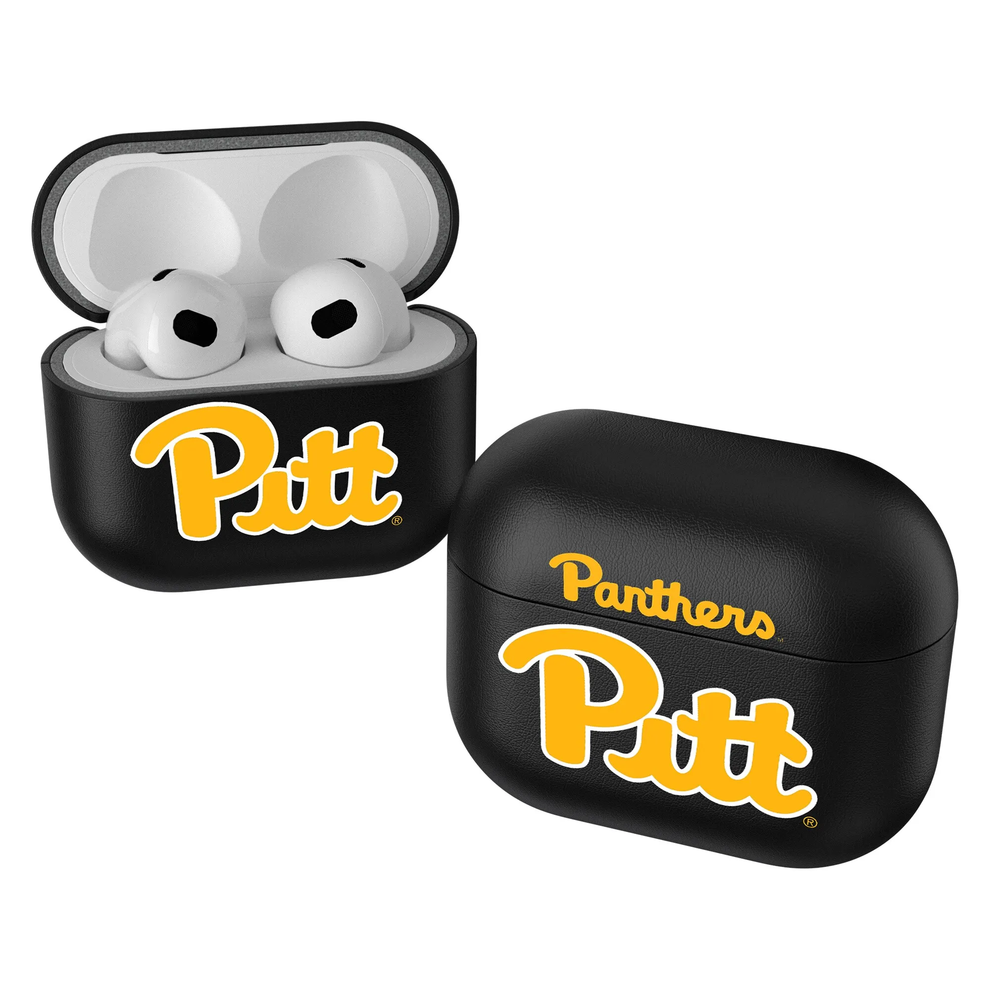 Keyscaper Pitt Panthers Black Insignia AirPods 3rd Gen Case Cover