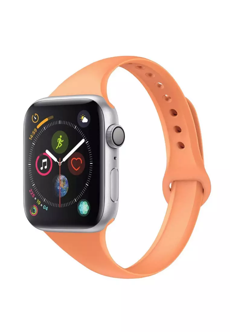 Kings Collection Papaya Silicone Apple Watch Band 42MM (KCWATCH1032)