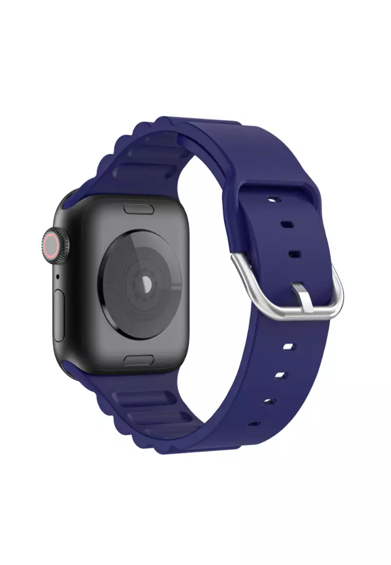 Kings Collection Royal Blue Silicone Apple Watch Band 38MM / 40MM (KCWATCH1066)