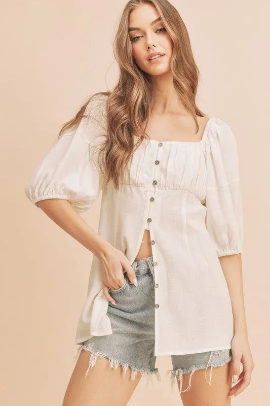 Lillet Button Down Top