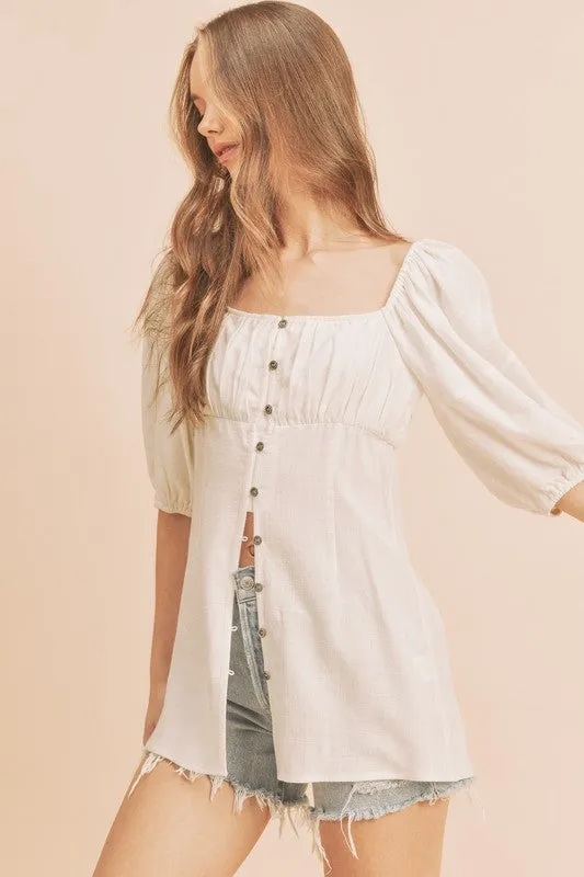 Lillet Button Down Top