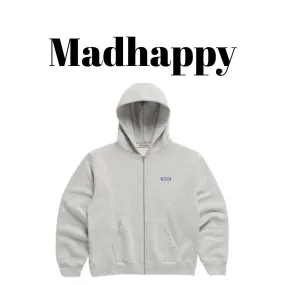 Madhappy  |Rib Street Style Long Sleeves Plain Cotton Oversized Logo