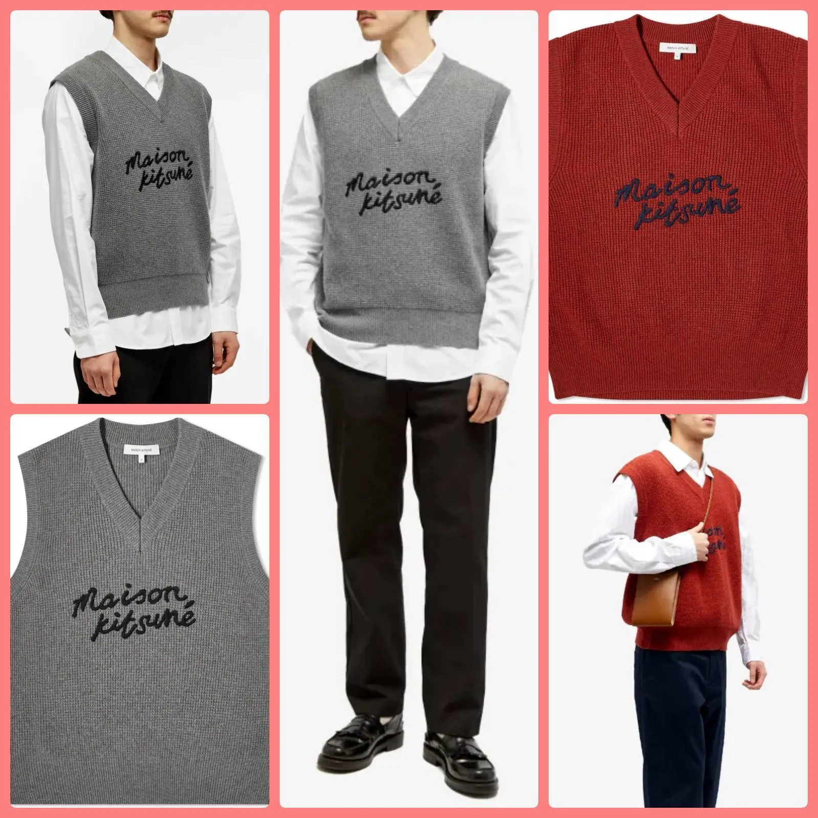 MAISON KITSUNE  |Designers Vests & Gillets