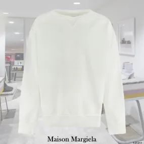 Maison Margiela  |Crew Neck Pullovers Monogram Unisex Long Sleeves Plain