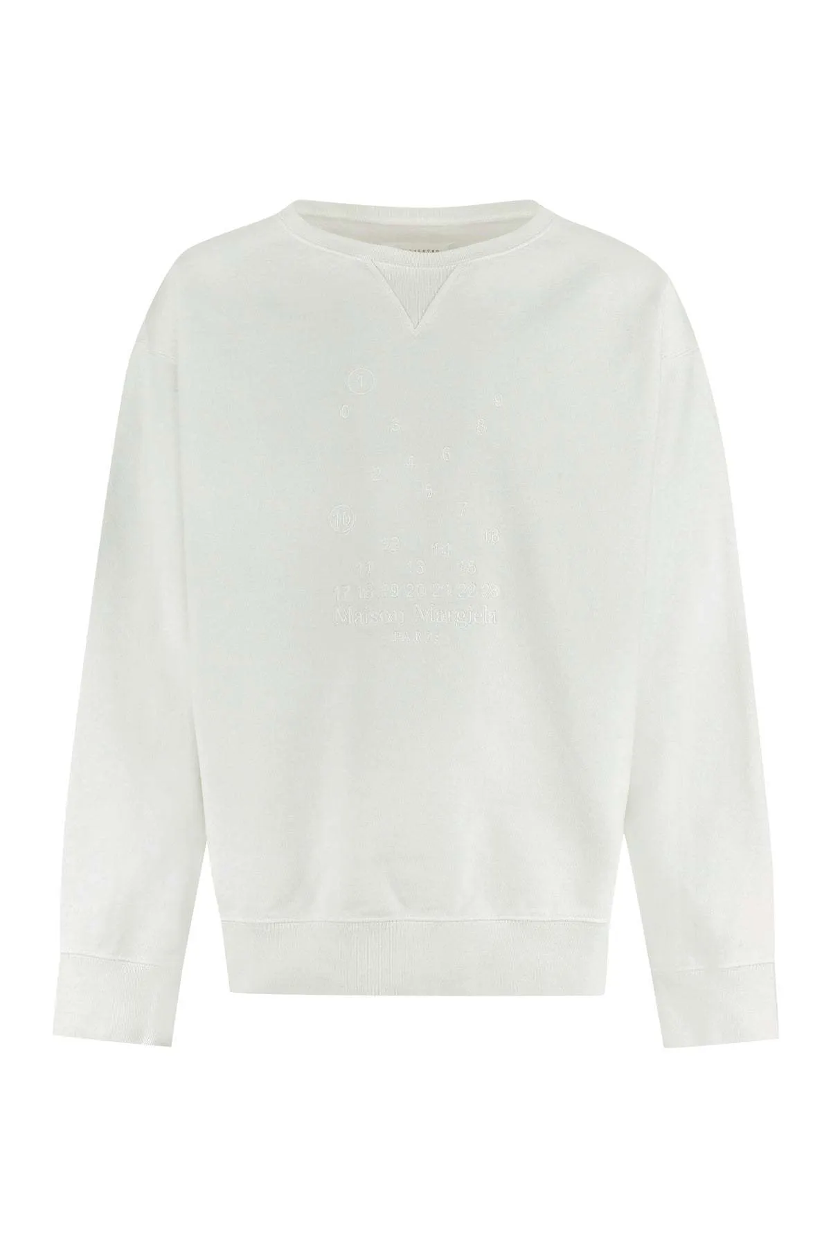 Maison Margiela  |Crew Neck Pullovers Monogram Unisex Long Sleeves Plain