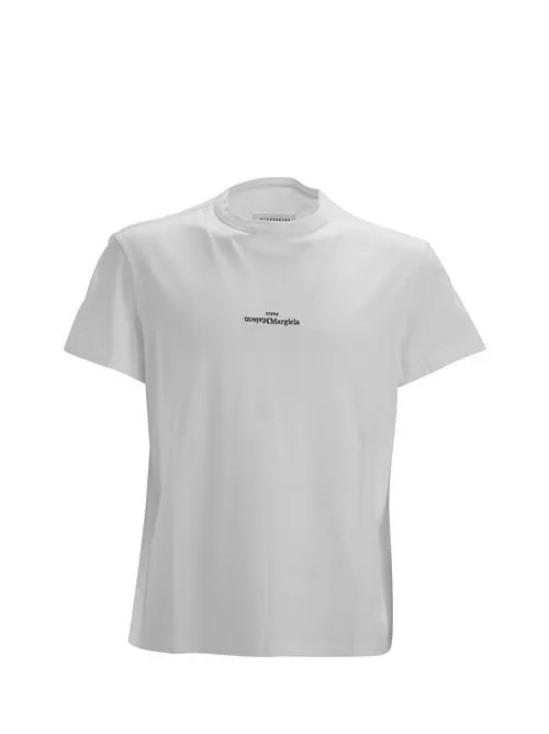 Maison Margiela  |Crew Neck Pullovers Unisex Plain Cotton Short Sleeves Logo