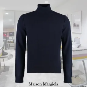 Maison Margiela  |Pullovers Unisex Cashmere Long Sleeves Plain Handmade Logo