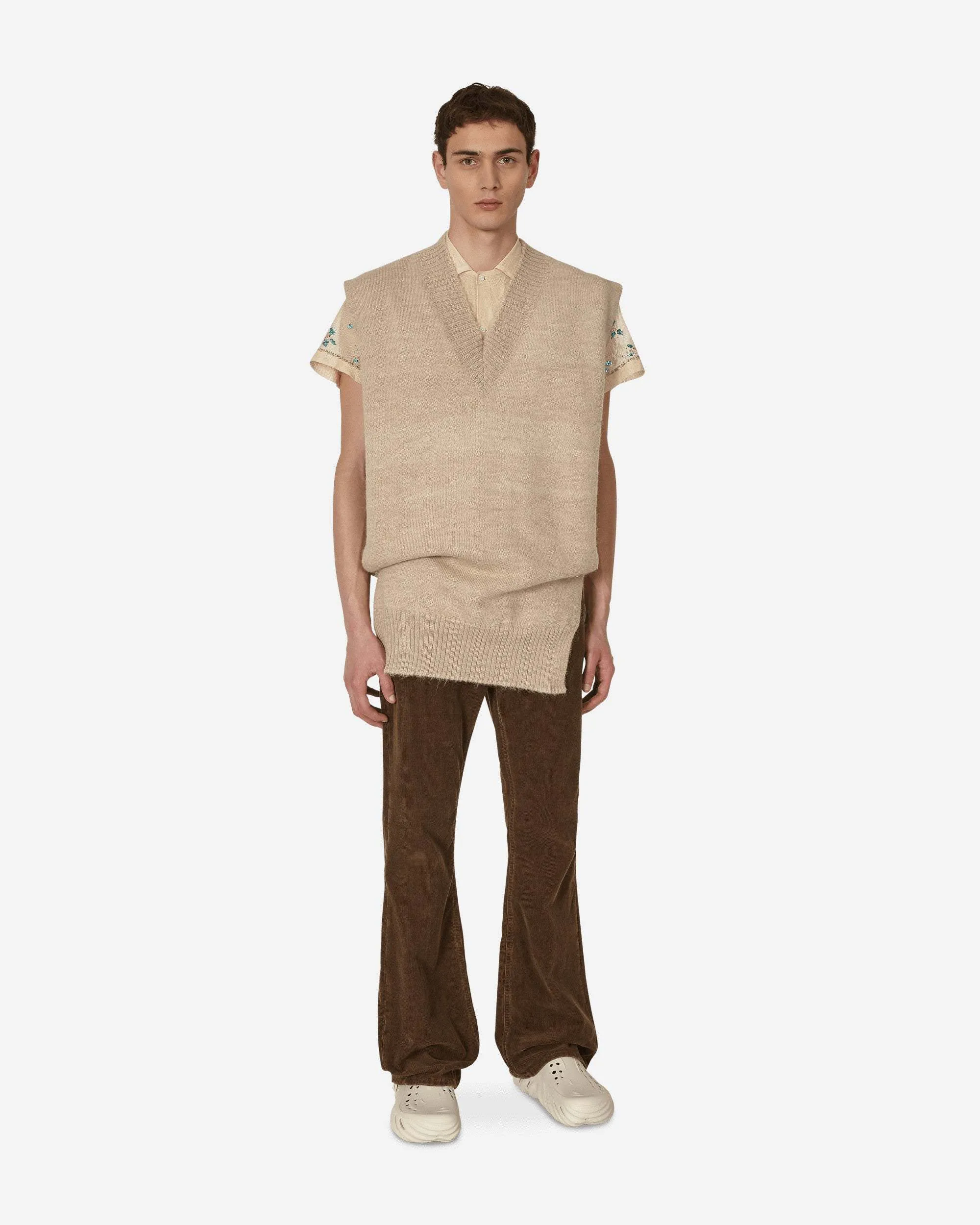 Maison Margiela  |Wool Plain Designers Vests & Gillets