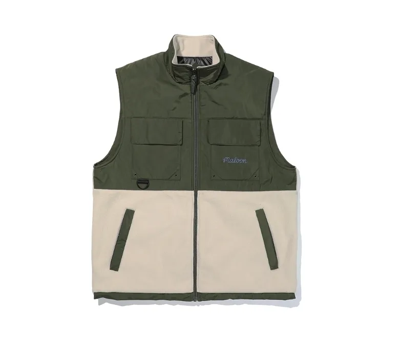 Malbon Golf  |Street Style Plain Logo Vests & Gillets