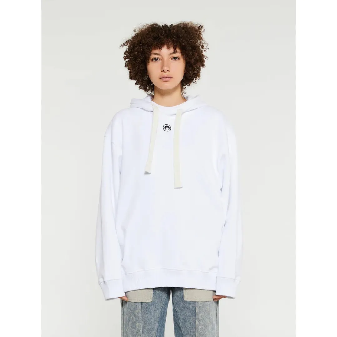 MARINE SERRE  |Flower Patterns Street Style Long Sleeves Plain Cotton Logo