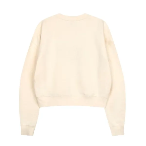 Marithe + Francois Girbaud  |[MARITHE]★W CLASSIC LOGO CROP SWEATSHIRT