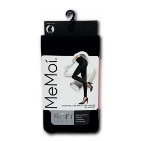 Memoi 90 Denier Control Top Footless Tights