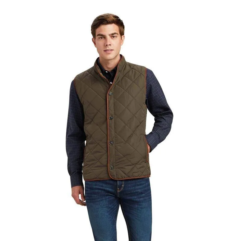 Men's Ariat Woodside Vest | Gilets & Vests UK