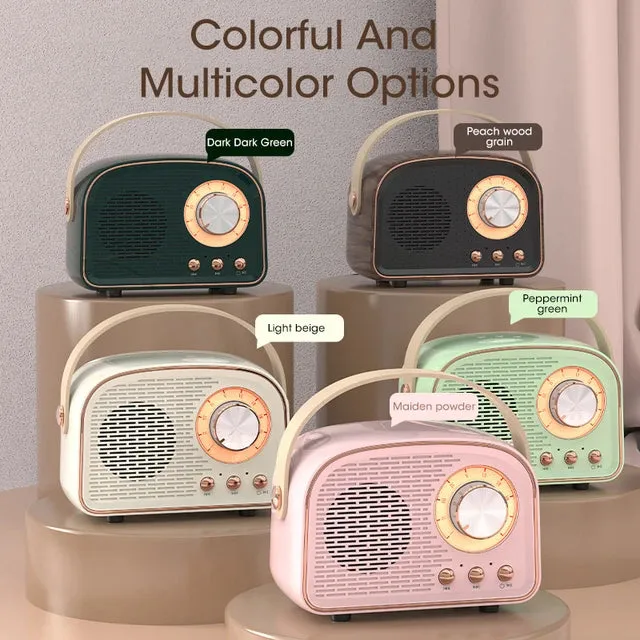 Mini Retro Bluetooth Speaker