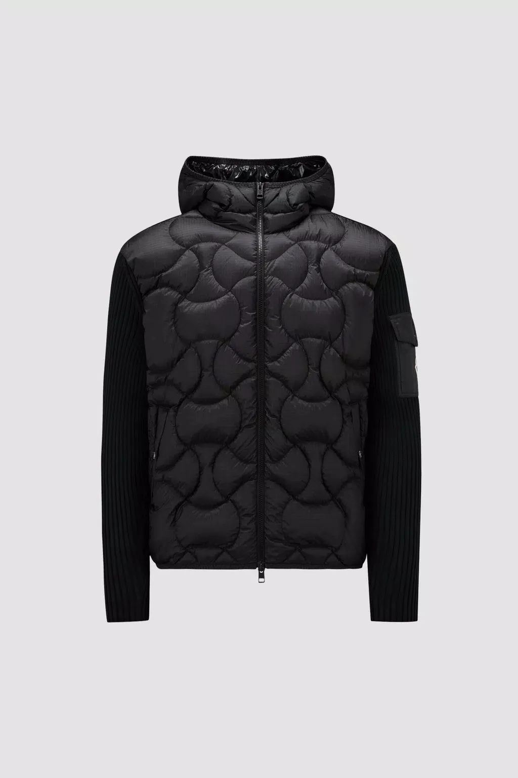 MONCLER  |Padded Hooded Cardigan