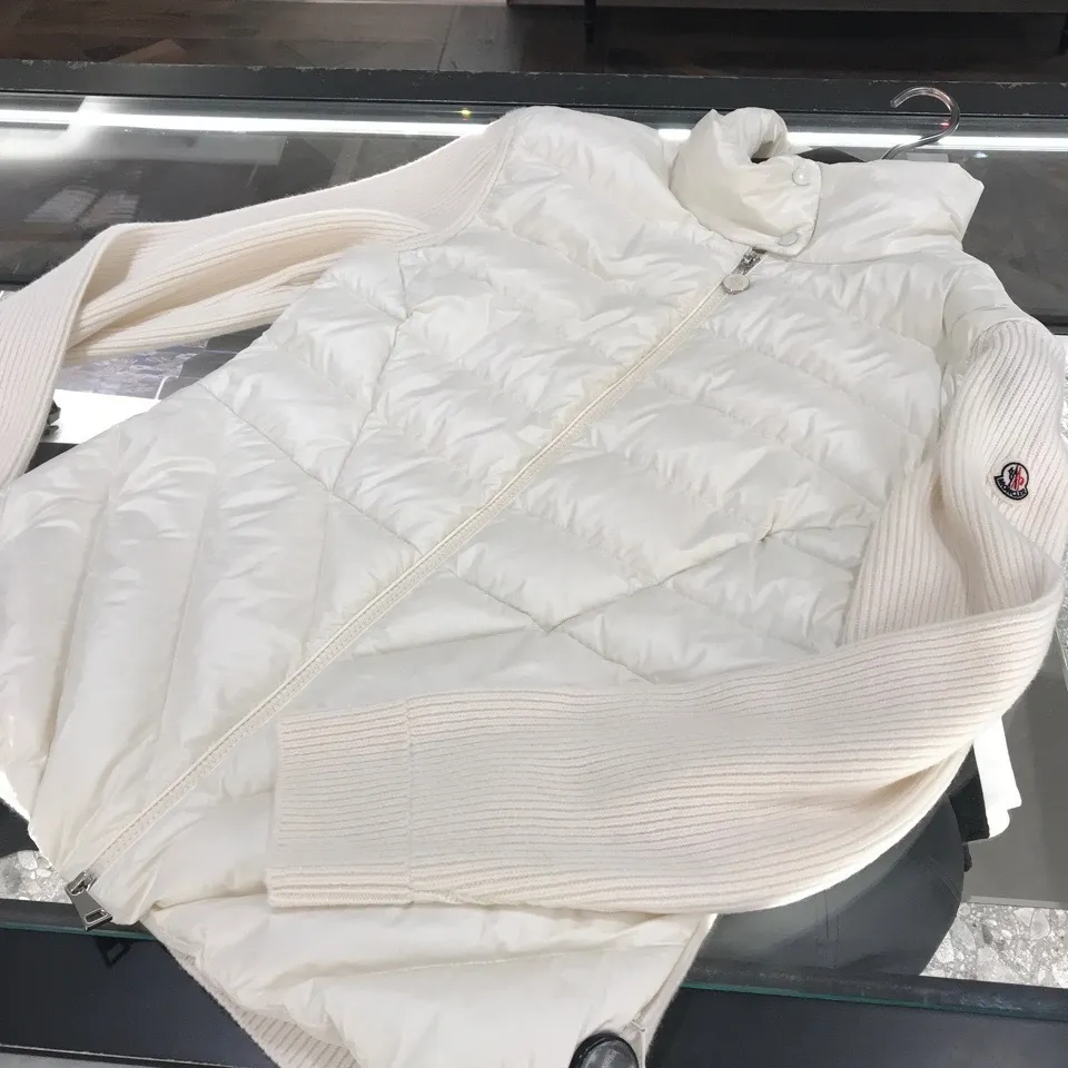 MONCLER  |Padded Wool Cardigan