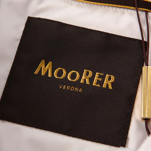 MOORER  |Nylon Plain Logo Vests & Gillets