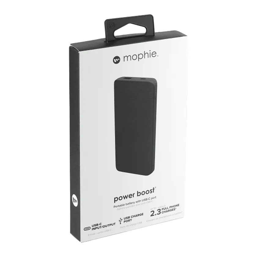 mophie Power Boost 10,000 mAh Power Bank / Chargeur portatif Power Boost de 10,000 mAh de Mophie (MD)