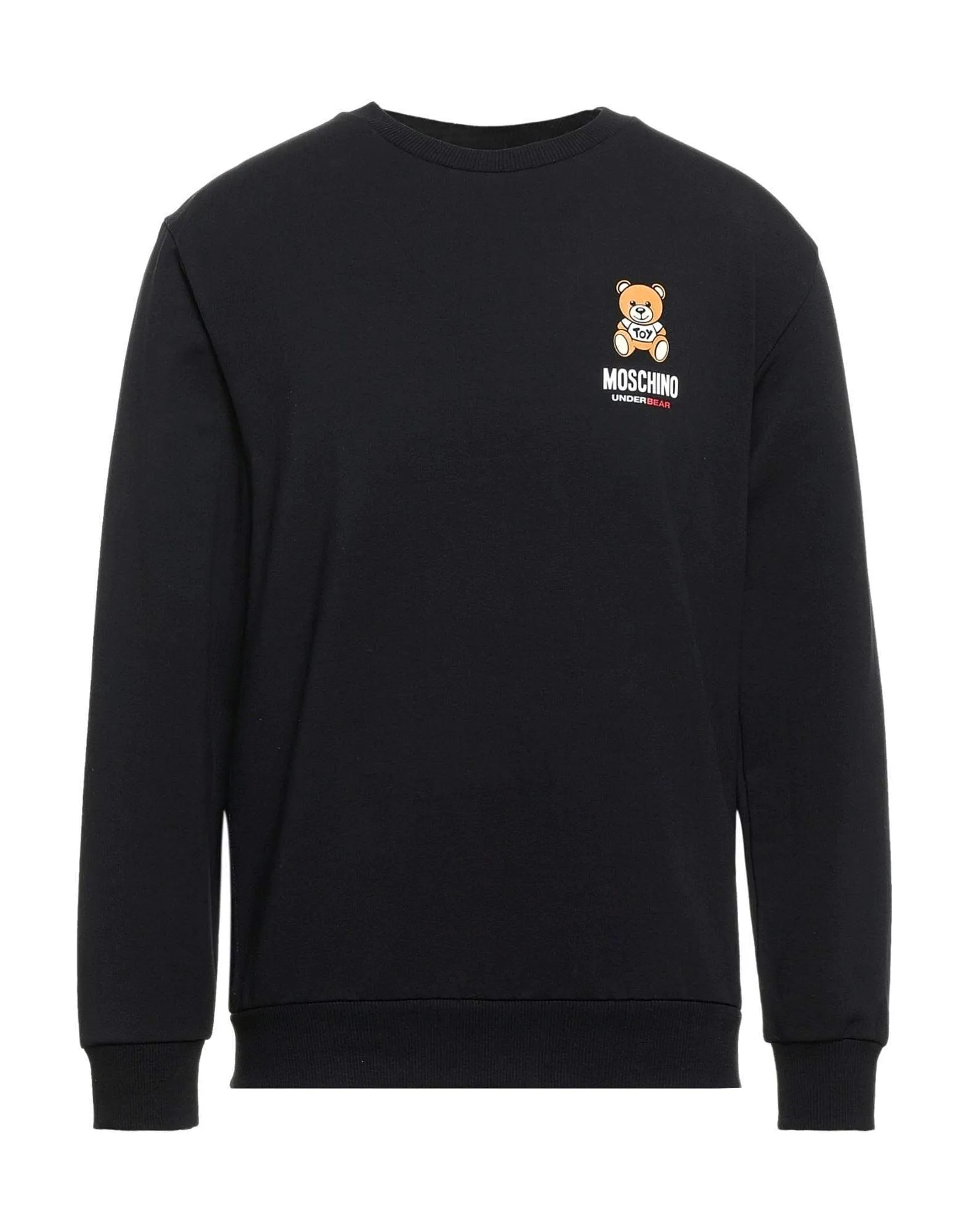 Moschino  |Crew Neck Unisex Street Style Long Sleeves Plain Cotton Logo