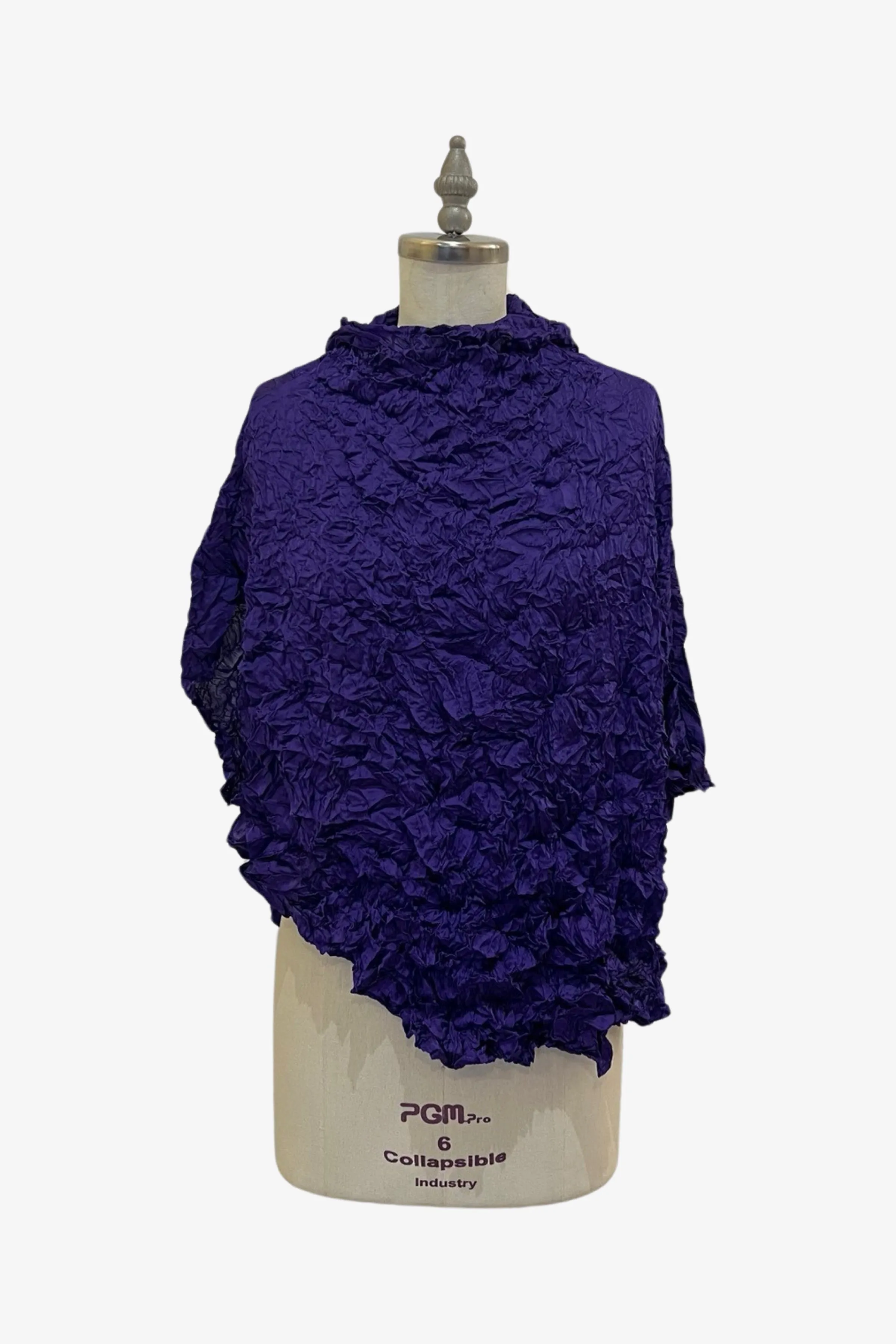 Moth Pebble Poncho | Grape