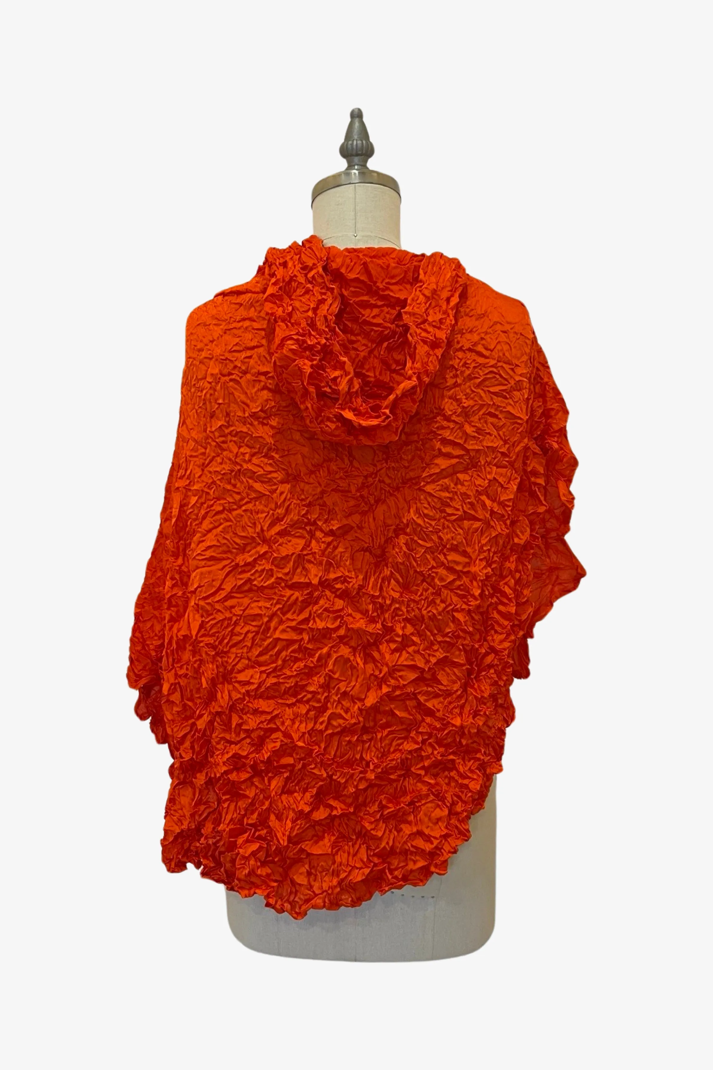 Moth Pebble Poncho | Saffron