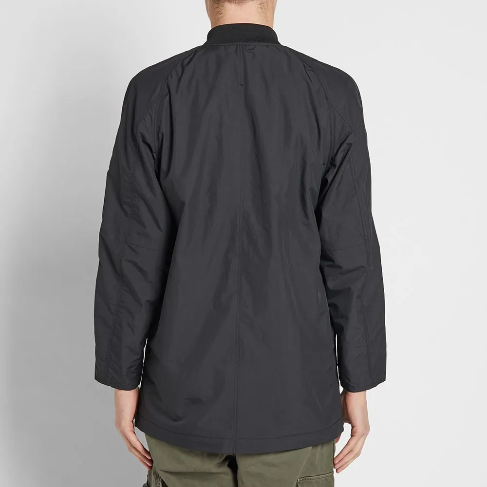 Nanamica Ground Long Bomber JacketBlack