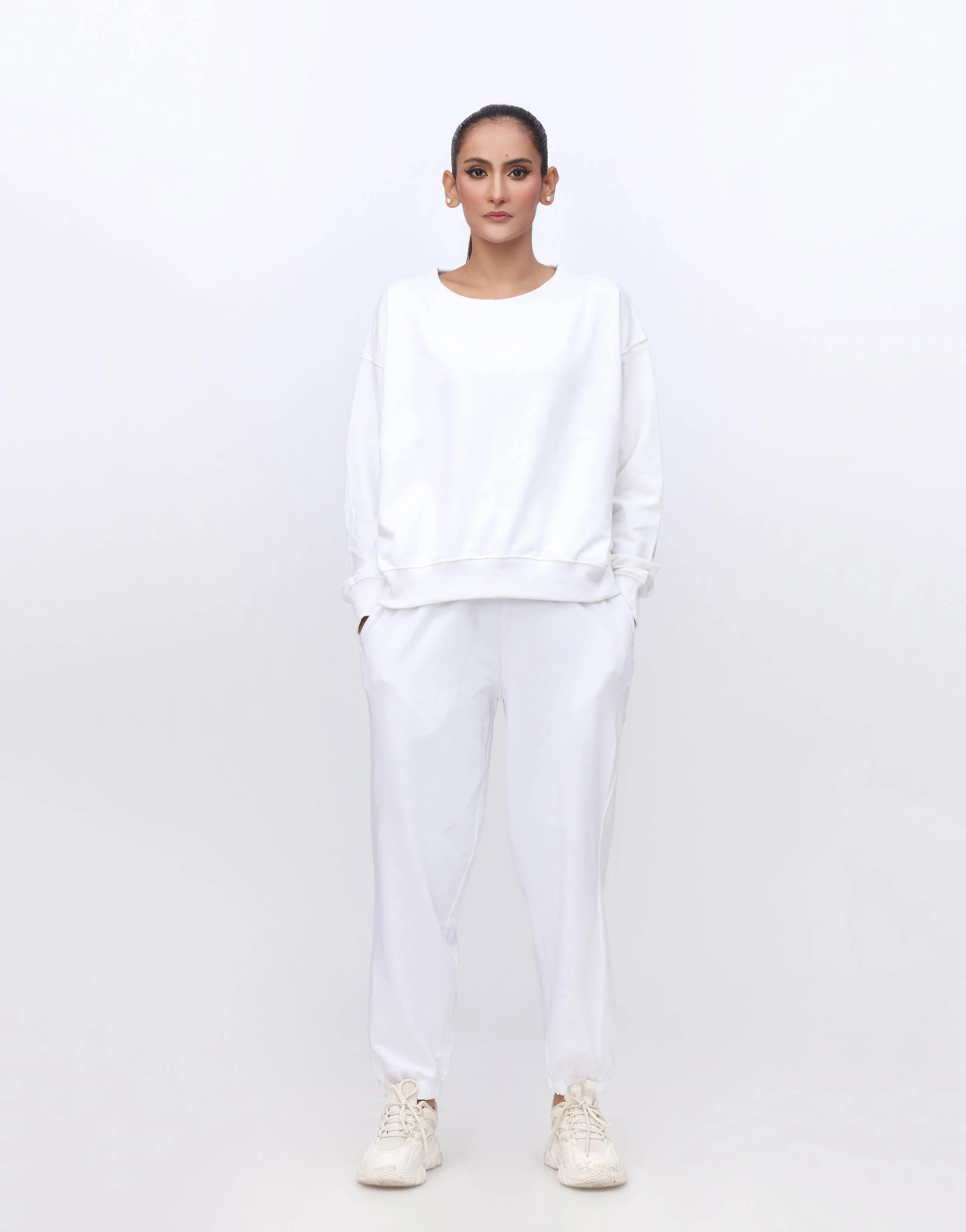 New Look Jogger Trouser-White