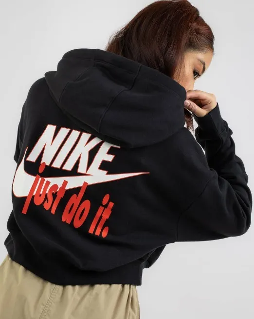 Nike  |Unisex Street Style Long Sleeves Plain Cotton Logo