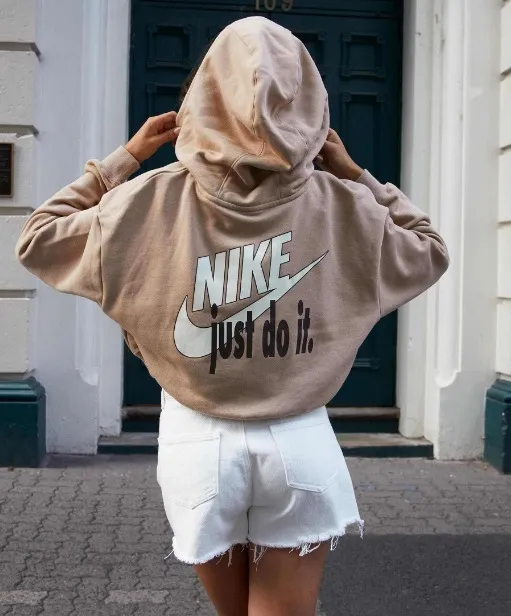 Nike  |Unisex Street Style Long Sleeves Plain Cotton Logo