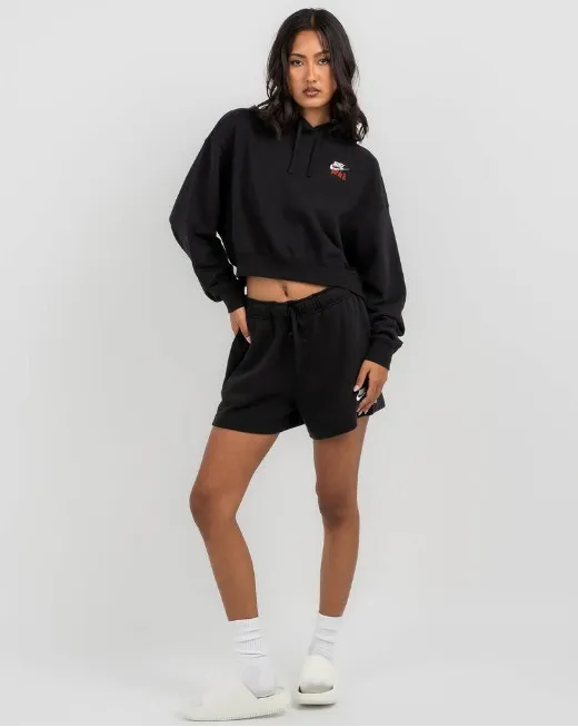 Nike  |Unisex Street Style Long Sleeves Plain Cotton Logo