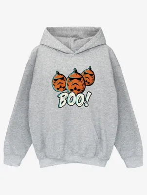 NW2 Star Wars Storm Trooper Pumpkins Kids Grey Hoodie | Sweatshirts & Hoodies | George at ASDA