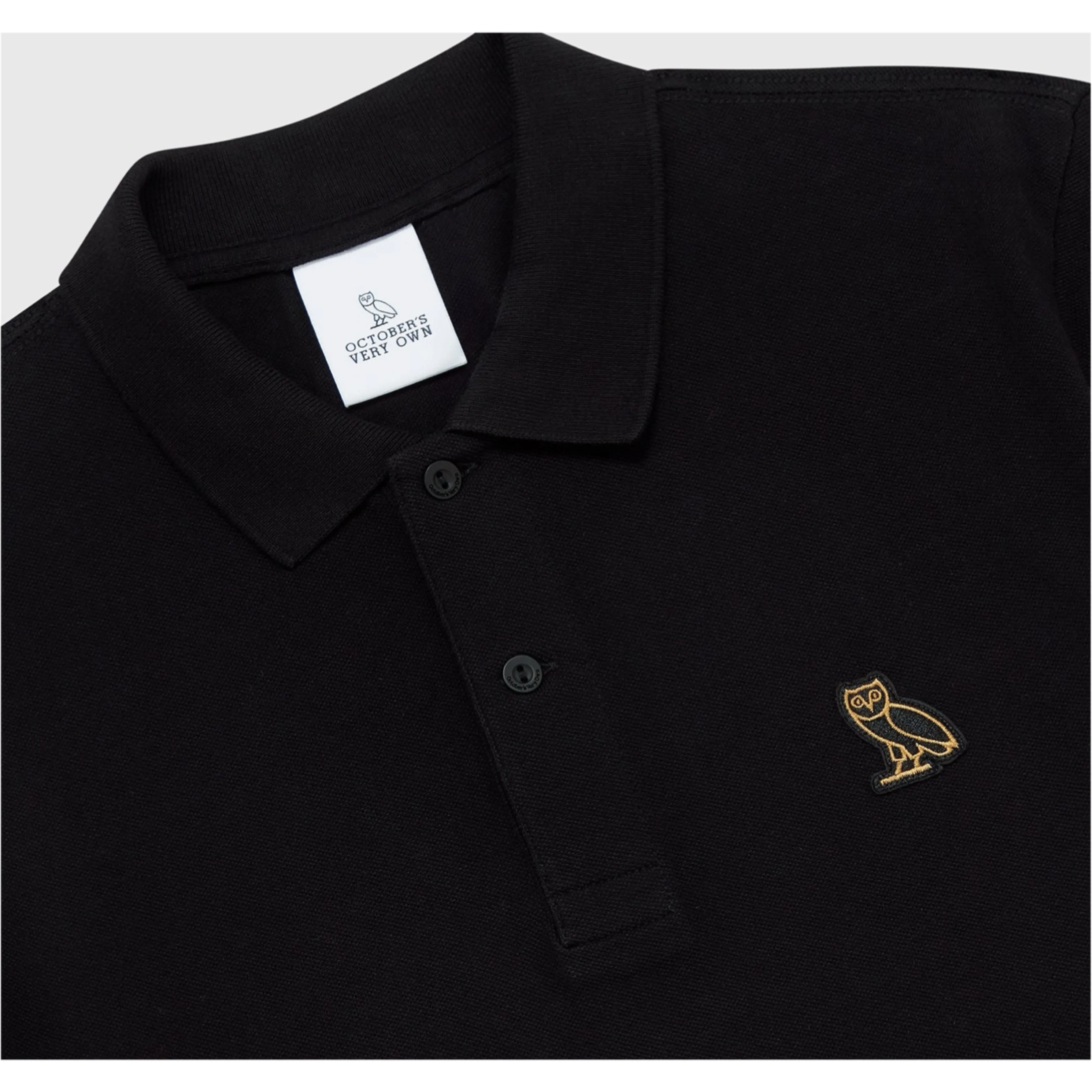 OCTOBERS VERY OWN  |Street Style Plain Cotton Logo Loungewear Polos