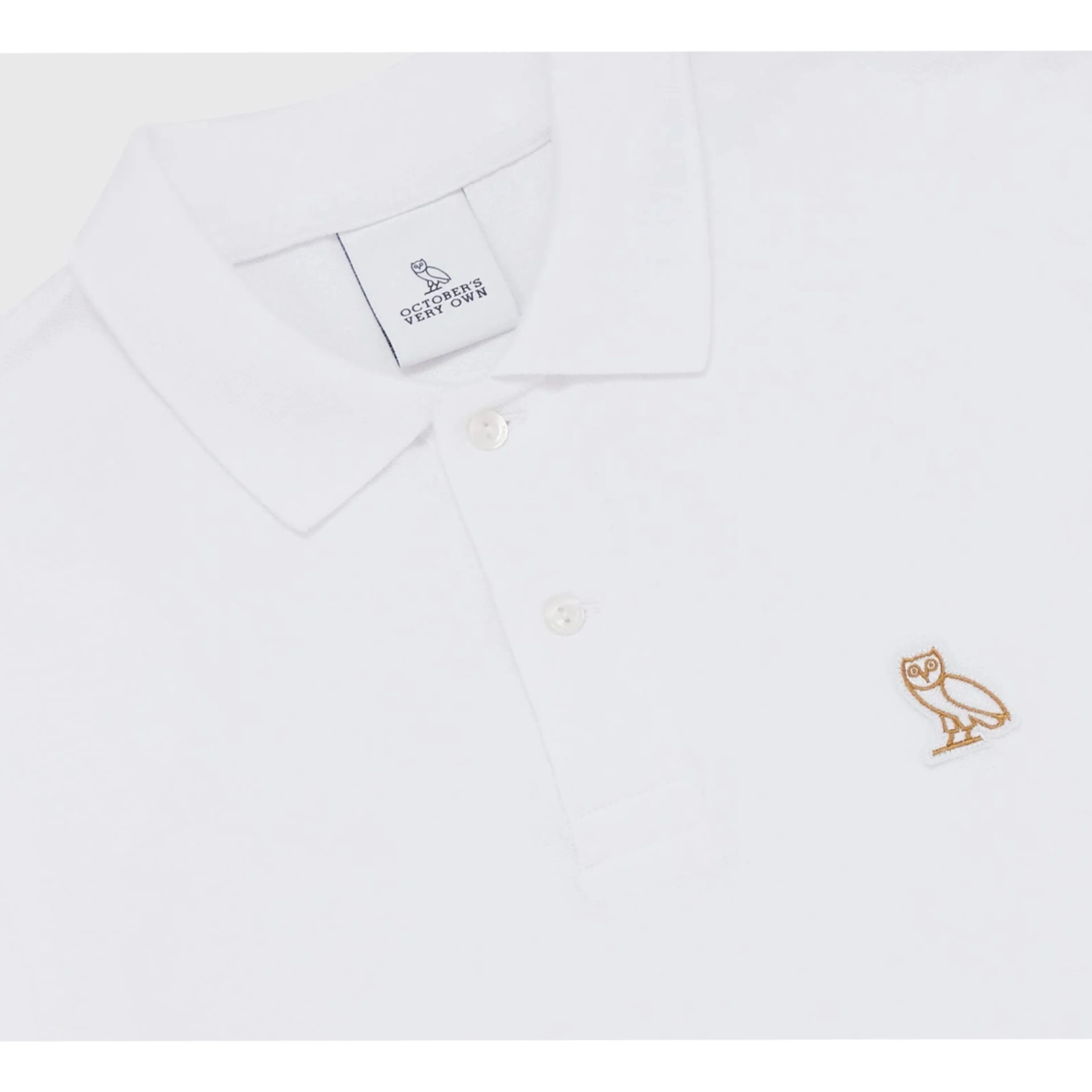 OCTOBERS VERY OWN  |Street Style Plain Cotton Logo Loungewear Polos