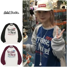 Odd Studio  |Unisex Street Style Long Sleeves Logo Hoodies & Sweatshirts